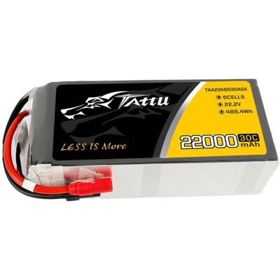 Bateria LiPo Tattu 22000mAh 22,2V Bateria LiPo Tattu 22000mAh 22,2V