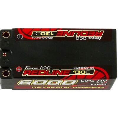 Gens Ace GEA60002S13D5 RC Batterij LiHV 6000mAh 7,6V Gens Ace GEA60002S13D5 RC Batterij LiHV 6000mAh 7,6V