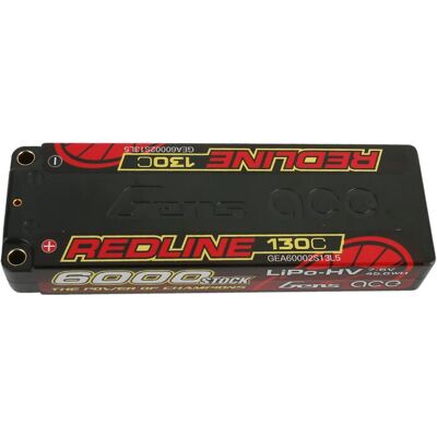Gens ace GEA60002S13L5 RC Batterij - 6000mAh, 7.6V, 130C - Hardcase Gens ace GEA60002S13L5 RC Batterij - 6000mAh, 7.6V, 130C - Hardcase