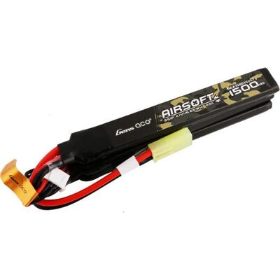 Gens Ace 1500mAh 11,1V 3S1P Nunchuck Batteri Gens Ace 1500mAh 11,1V 3S1P Nunchuck Batteri