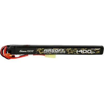Gens Ace 11.1V 1400mAh LiPo Batteri - Airsoft, Mini Tamiya Gens Ace 11.1V 1400mAh LiPo Batteri - Airsoft, Mini Tamiya