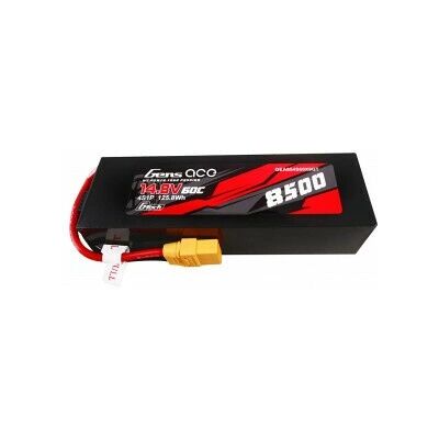 Bateria LiPo Gens Ace G-Tech 8500mAh 14,8V 60C - Peça para Carro RC Bateria LiPo Gens Ace G-Tech 8500mAh 14,8V 60C - Peça para Carro RC