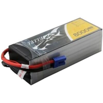 Tattu 8000mAh 22.2V 25C 6S1P Lipo Bateria - Energia para drones e robôs Tattu 8000mAh 22.2V 25C 6S1P Lipo Bateria - Energia para drones e robôs
