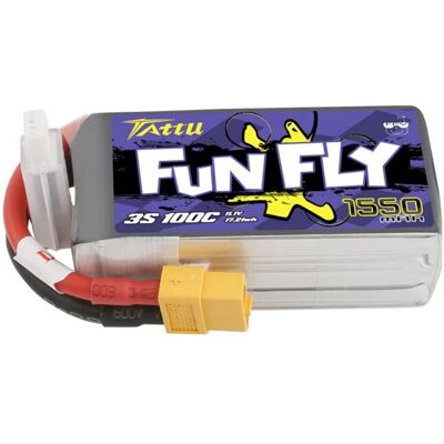Batteria LiPo Gens ace 3S 1550mAh - Accessorio RC Batteria LiPo Gens ace 3S 1550mAh - Accessorio RC