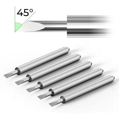 Ensemble de lames à 45° pour M1 - Accessoires de précision - Publicité Ensemble de lames à 45° pour M1 - Accessoires de précision - Publicité