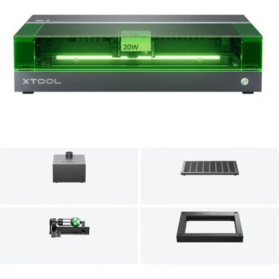 xTool S1 - 20W - Auto-focus - Découpeuse laser - Publicité xTool S1 - 20W - Auto-focus - Découpeuse laser - Publicité