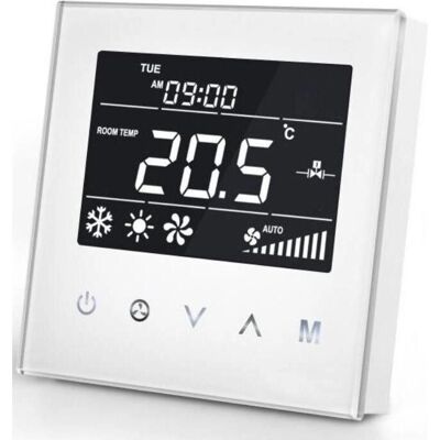 MCO Home MCOEMH8-FC4 - Thermostat pour Fancoil - Blanc - Publicité MCO Home MCOEMH8-FC4 - Thermostat pour Fancoil - Blanc - Publicité