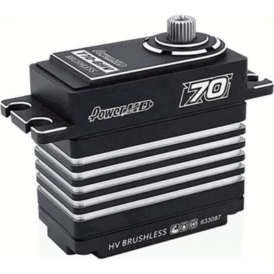 Power HD T70 HV - 70kg, MG, Brushless, Alugehäuse - Servo Power HD T70 HV - 70kg, MG, Brushless, Alugehäuse - Servo