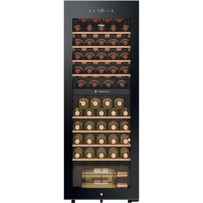 Haier Weinkühlschrank HWS56GDG - Kompressor, 31 Flaschen, Schwarz Haier Weinkühlschrank HWS56GDG - Kompressor, 31 Flaschen, Schwarz