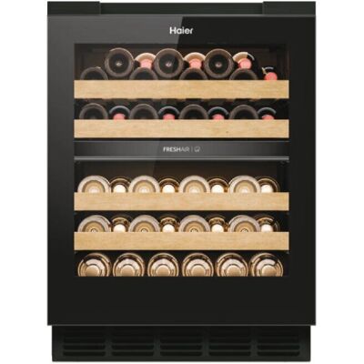 Haier HUC44GDEH1 - Weinkühlschrank mit Doppelzonen - 44 Flaschen Haier HUC44GDEH1 - Weinkühlschrank mit Doppelzonen - 44 Flaschen
