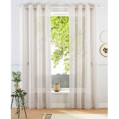 Bruno Banani Linus Beigene halbtransparente Gardine - Gardinen Bruno Banani Linus Beigene halbtransparente Gardine - Gardinen