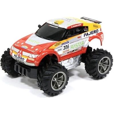 Rastar Mitsubishi Pajero Evolution 1:18 RC Monstertruck - Klaar voor buiten Rastar Mitsubishi Pajero Evolution 1:18 RC Monstertruck - Klaar voor buiten