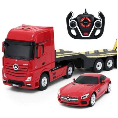 Rastar Mercedes-Benz Actros ja AMG GT Kauko-ohjattavat Autot - Radiostyrda Bilar Rastar Mercedes-Benz Actros ja AMG GT Kauko-ohjattavat Autot - Radiostyrda Bilar
