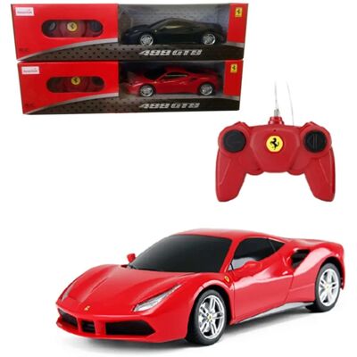 Rastar Ferrari 488 Gtb Fernsteuerung - Maßstab 1:24 - Authentisches Design Rastar Ferrari 488 Gtb Fernsteuerung - Maßstab 1:24 - Authentisches Design