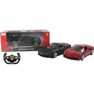 Rastar Ferrari 488 GTB Fernsteuerauto - Verschiedene Farben - ab 6 Jahre Rastar Ferrari 488 GTB Fernsteuerauto - Verschiedene Farben - ab 6 Jahre