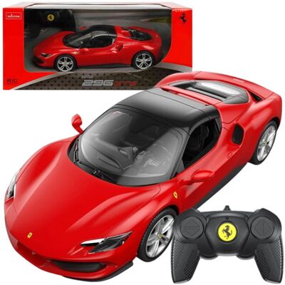 Nikko Rastar Ferrari 296 GTS Czerwony - Samochód zdalnie sterowany 1:16 Nikko Rastar Ferrari 296 GTS Czerwony - Samochód zdalnie sterowany 1:16