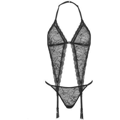 PETITE FLEUR GOLD Korsage-Set - Schwarz - Dessous-Set PETITE FLEUR GOLD Korsage-Set - Schwarz - Dessous-Set