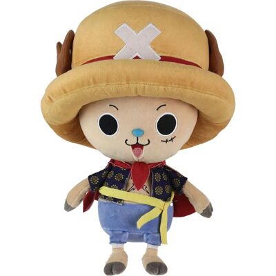 Peluches One Piece Sakami Merchandise Chopper Luffy - 25cm - Publicité Peluches One Piece Sakami Merchandise Chopper Luffy - 25cm - Publicité