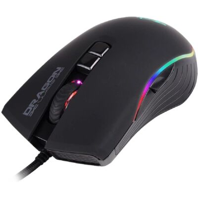 Souris gaming Dragonwar G20 MARKSMAN RGB - Noir - 7000DPI - 7 boutons - Ergonomique - Publicité Souris gaming Dragonwar G20 MARKSMAN RGB - Noir - 7000DPI - 7 boutons - Ergonomique - Publicité