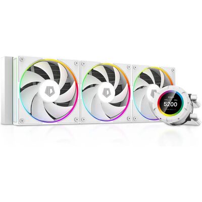 ID-Cooling SL360 Weiß CPU Wasserkühlung - 3 Lüfter, LCD ID-Cooling SL360 Weiß CPU Wasserkühlung - 3 Lüfter, LCD