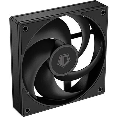 ID-Cooling AS-120-K PWM 120mm Fekete Ventilátor ID-Cooling AS-120-K PWM 120mm Fekete Ventilátor