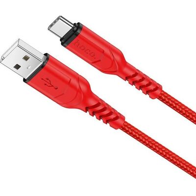 Câble USB HOCO X59 - Supporte la Charge Rapide - Transfert de Données - Rouge Câble USB HOCO X59 - Supporte la Charge Rapide - Transfert de Données - Rouge