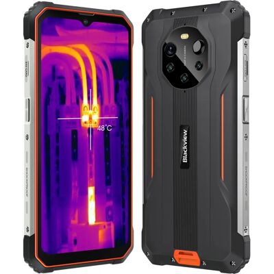 Blackview BL8800 Pro 5G - 6,58-Zoll-Display - 128 GB - Orange - Smartphone Blackview BL8800 Pro 5G - 6,58-Zoll-Display - 128 GB - Orange - Smartphone