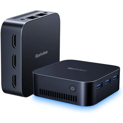 Blackview MP80 Mini-PC - 4K UHD, 16GB RAM, 512GB SSD, Dual HDMI, WiFi 5 Blackview MP80 Mini-PC - 4K UHD, 16GB RAM, 512GB SSD, Dual HDMI, WiFi 5