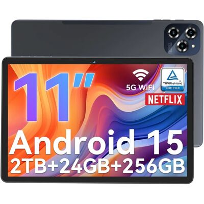 Blackview Blackview W90 - 11-tums Android 15 Tablet, 24 GB RAM, 256 GB Lagring Blackview Blackview W90 - 11-tums Android 15 Tablet, 24 GB RAM, 256 GB Lagring