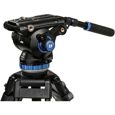 Testa per treppiede Benro S8Pro - Supporta 8kg, Base da 75mm, Pan & Tilt Fluido Testa per treppiede Benro S8Pro - Supporta 8kg, Base da 75mm, Pan & Tilt Fluido