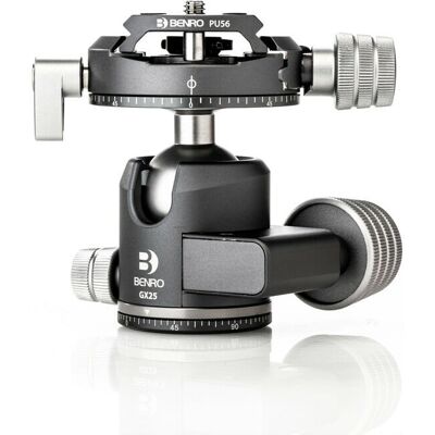 Benro GX25 Stativkopf - Unterstützt 25kg, Doppel-Panorama, 360° Drehung Benro GX25 Stativkopf - Unterstützt 25kg, Doppel-Panorama, 360° Drehung