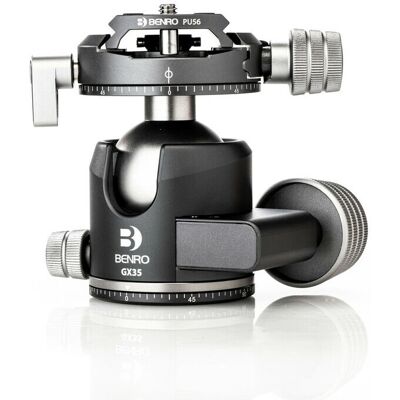 Benro GX35 Kugelkopf Grau - Max. 35kg, Dual Panorama Benro GX35 Kugelkopf Grau - Max. 35kg, Dual Panorama