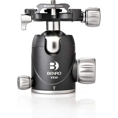 Benro VX30 Kugelkopf - Dual Panoramamodus, ARCA-System Benro VX30 Kugelkopf - Dual Panoramamodus, ARCA-System