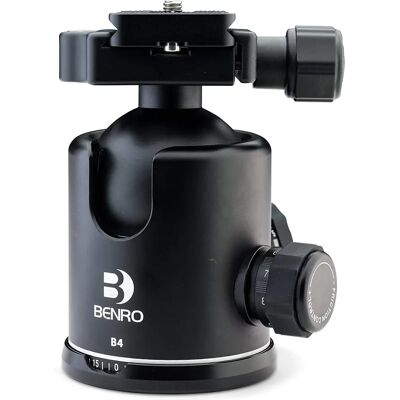 Testa a sfera Benro B4 - 20kg Max - Rotazione 360° Testa a sfera Benro B4 - 20kg Max - Rotazione 360°