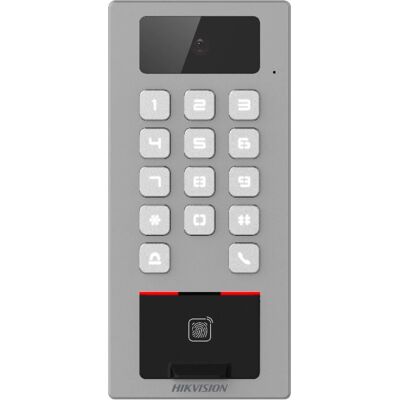 Hikvision DS-K1T502DBFWX-C Zutrittskontrolle - Wetterfest, Mehrmethoden-Authentifizierung Hikvision DS-K1T502DBFWX-C Zutrittskontrolle - Wetterfest, Mehrmethoden-Authentifizierung