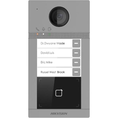 Hikvision DS-KV8413-WME1 - Ulkokäyttöön tarkoitettu videovastaanotin 2MP kameralla Hikvision DS-KV8413-WME1 - Ulkokäyttöön tarkoitettu videovastaanotin 2MP kameralla