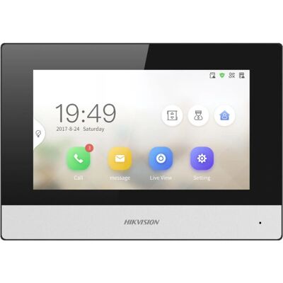 Hikvision DS-KH6320-WTE2 Intercom Monitor - Video y WiFi Hikvision DS-KH6320-WTE2 Intercom Monitor - Video y WiFi