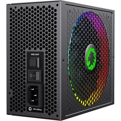 Gamemax RGB-PRO 1050W Power Supply - Black - RGB, Modular, 80+ Gold Gamemax RGB-PRO 1050W Power Supply - Black - RGB, Modular, 80+ Gold