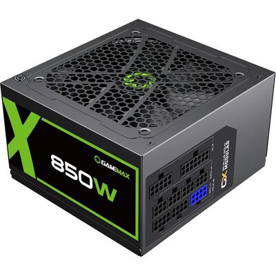 GameMax GX-850W - Fully Modular - 80+ Gold - 12cm Power Supply GameMax GX-850W - Fully Modular - 80+ Gold - 12cm Power Supply