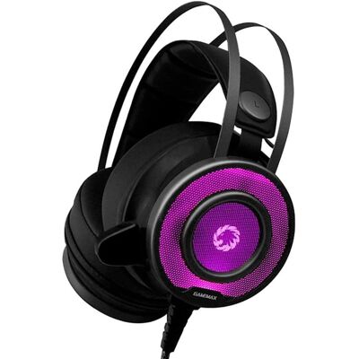 GameMax G200 Gaming Headset - Noise Cancelling, RGB LED, 50mm Driver GameMax G200 Gaming Headset - Noise Cancelling, RGB LED, 50mm Driver