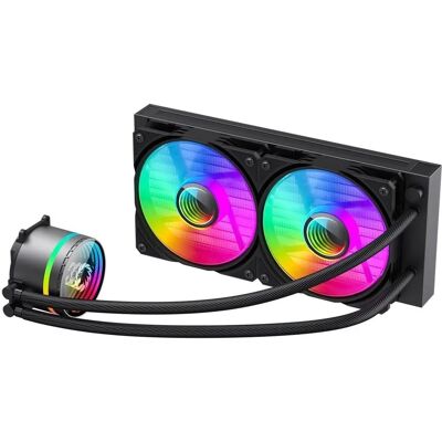 GameMax Iceburg 240mm ARGB Flüssigkeits-CPU-Kühler - CPU-Kühler GameMax Iceburg 240mm ARGB Flüssigkeits-CPU-Kühler - CPU-Kühler