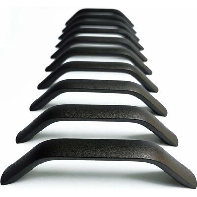 ULISEM - 192mm-Handle - Schwarz - Schrauben - Cabinet Handles ULISEM - 192mm-Handle - Schwarz - Schrauben - Cabinet Handles