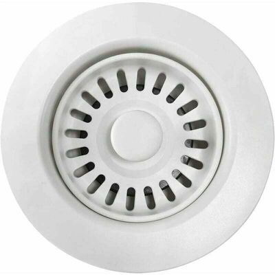 ULISEM - 4.5 cm - Weiß - Entfernbare Einsatz - Abflusssieb ULISEM - 4.5 cm - Weiß - Entfernbare Einsatz - Abflusssieb