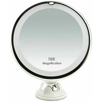 ULISEM - Specchio ingranditore 10x LED - Travel - Spiegel ULISEM - Specchio ingranditore 10x LED - Travel - Spiegel