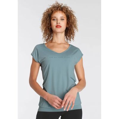 FAYN SPORTS Cuffed Tee - Funktionsshirt, Ärmellos, Blau, Sportlich FAYN SPORTS Cuffed Tee - Funktionsshirt, Ärmellos, Blau, Sportlich