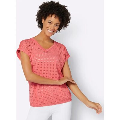 CASUAL LOOKS Modell 42 V-Ausschnitt Kurzarm Shirt CASUAL LOOKS Modell 42 V-Ausschnitt Kurzarm Shirt
