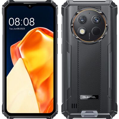 Oukitel WP28S Smartphone - 6,52" NFC 10.600mAh 128GB Schwarz Orange Oukitel WP28S Smartphone - 6,52" NFC 10.600mAh 128GB Schwarz Orange