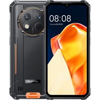Oukitel G1 Smartphone - 256GB, 6GB, 6,52 pouces - Orange - Publicité Oukitel G1 Smartphone - 256GB, 6GB, 6,52 pouces - Orange - Publicité