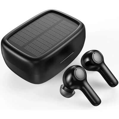 Choetech TWS Bluetooth Kopfhörer SOLAR - Schwarz Choetech TWS Bluetooth Kopfhörer SOLAR - Schwarz