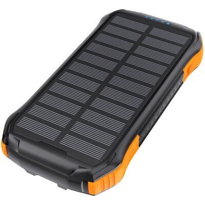 Choetech Powerbank 10000mAh Solar Wasserfest - Powerbank Choetech Powerbank 10000mAh Solar Wasserfest - Powerbank